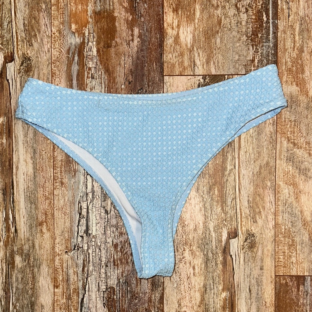 SHEIN Light Blue Bikini Bottom